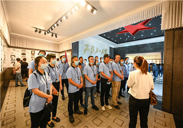 重温党史守初心，砥砺前行担使命——中天九建走进井冈山接受党史学习教育
